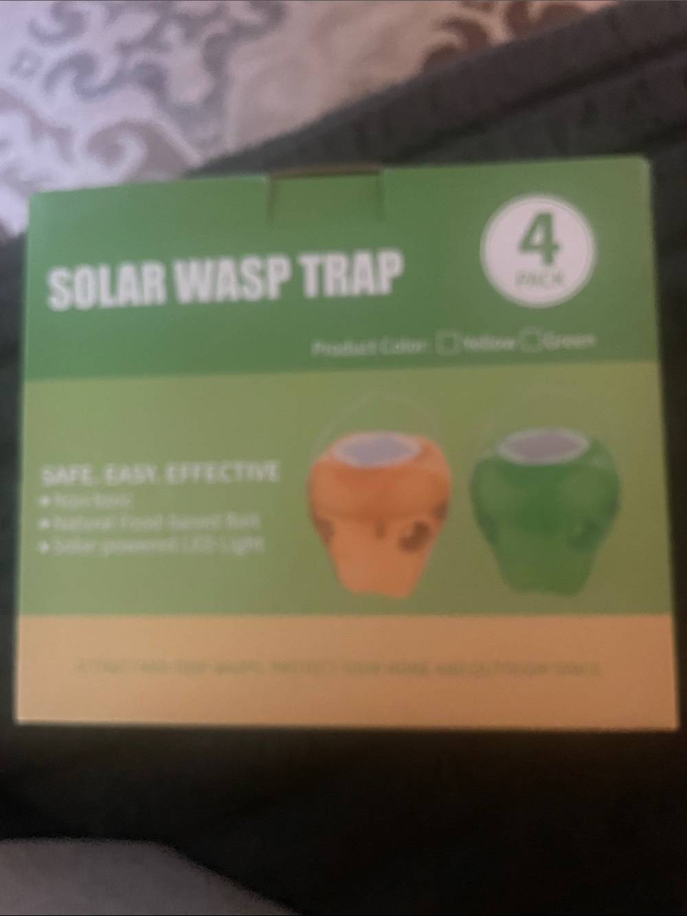 Solar Wasp Traps Set of 4